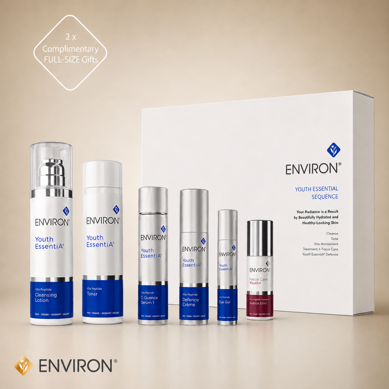 Pre-Order Youth Essential Reset Sequence PLUS Christmas Kit with Gifts Worth £141/€174