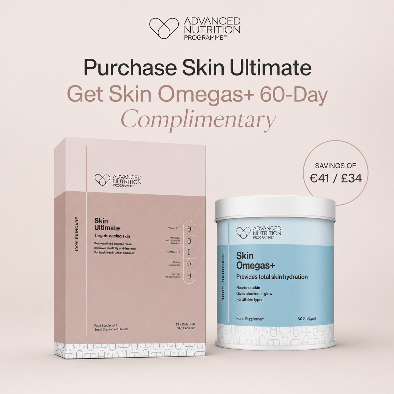 Skin Ultimate with Complimentary 60-Day Omegas