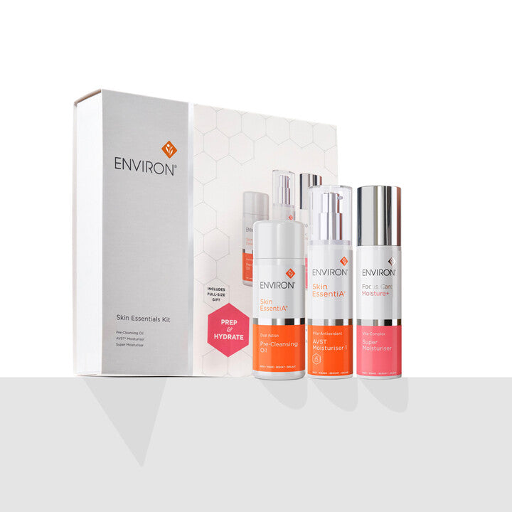 Environ Prep & Hydrate - Super Moisturiser, AVST Moisturiser, Complimentary Pre Cleansing Oil Worth €34