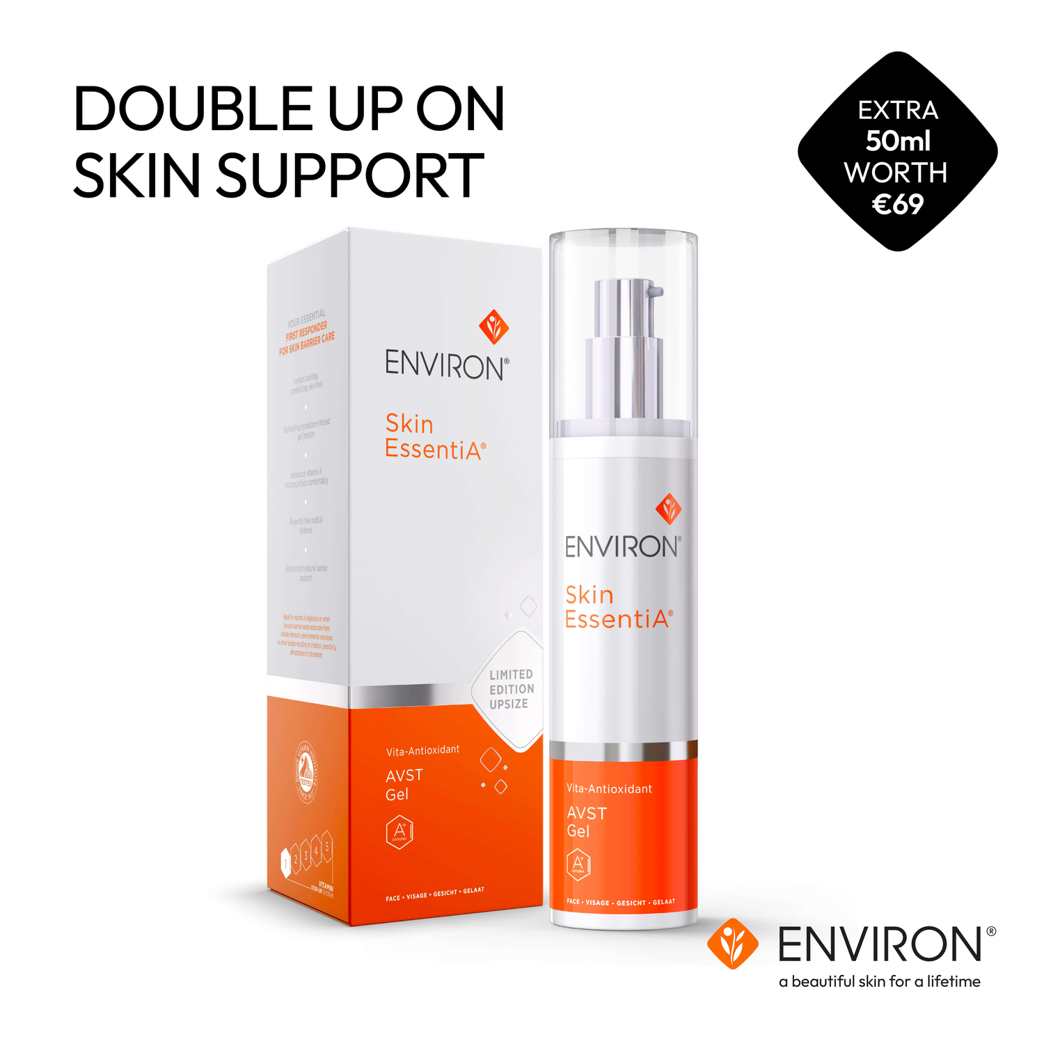 Environ AVST Gel with Complimentary 50ml