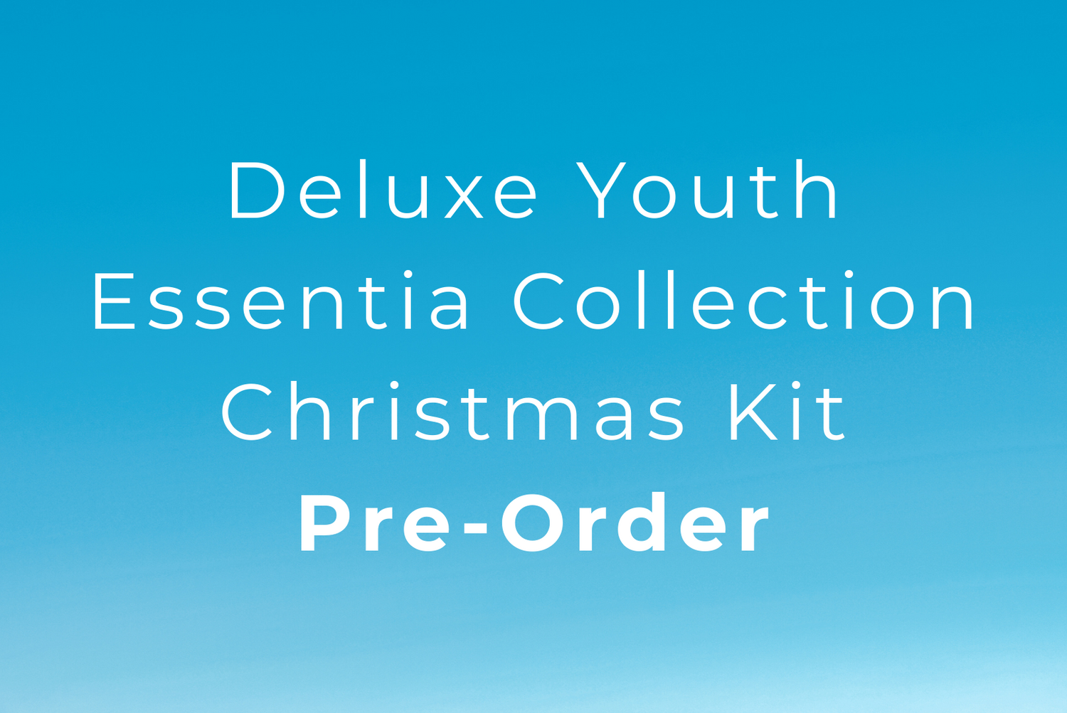 Deluxe Youth Essentia Collection - Christmas Kit