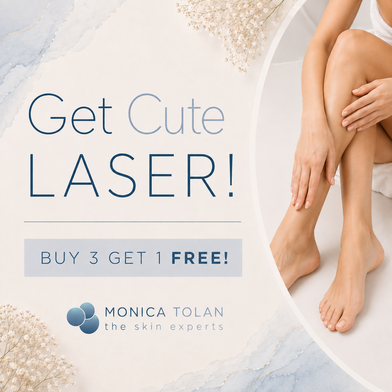 Get Cute 2026 - Laser Lip Course of 4 (Buy 3 get One Free)