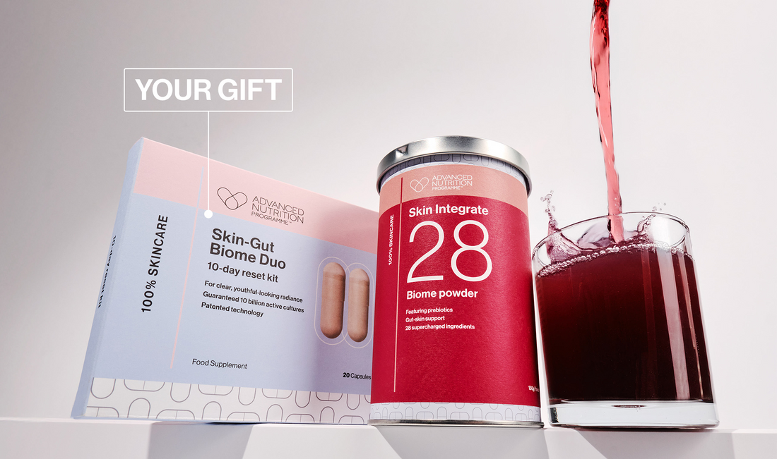 Skin Integrate 28 with Skin-Gut Biome Duo Gift