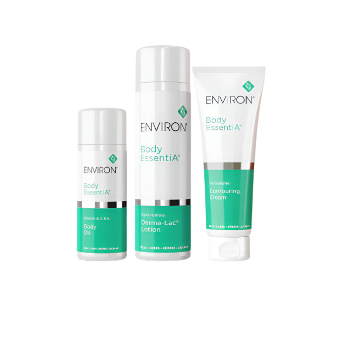 Body Oil, Derma-Lac Lotion, Complimentary Contouring Cream worth €59