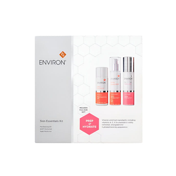 Environ Prep &amp; Hydrate - Super Moisturiser, AVST Moisturiser, Complimentary Pre Cleansing Oil Worth €34