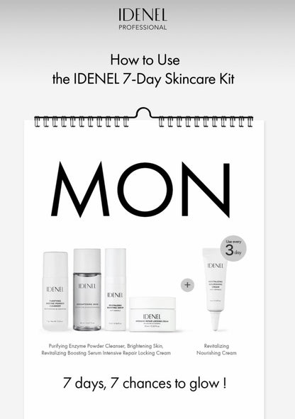 Idenel 7-Day Skincare Kit