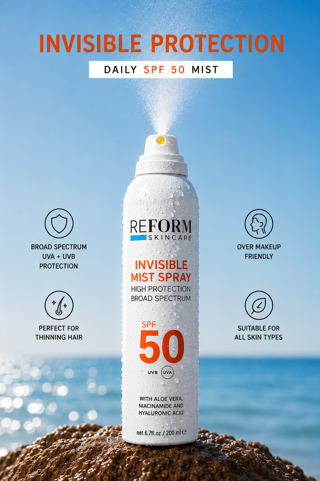 Invisible Sun Defence SPF 50