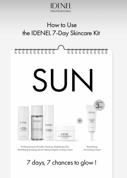 Idenel 7-Day Skincare Kit